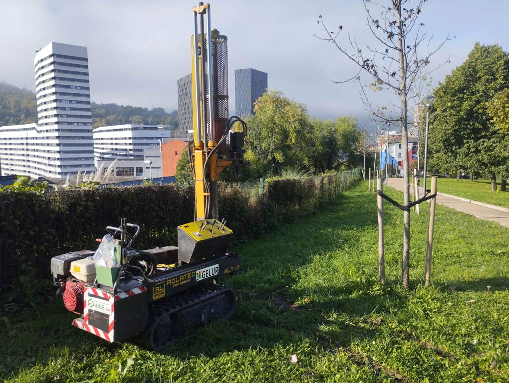 Empresa de sondeos con máquina de perforación en Sestao 7